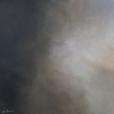 Painting titled "Midnight Sky" by Gabriela Azar Schreiner, Original Artwork, Acrylic