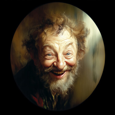 The Mischievous Dwarf’s Fond Memory of Snow White 数字艺术 标题为“The Mischievous Dwa…” 由Alberto Capitani, 原创艺术品, AI生成的图像