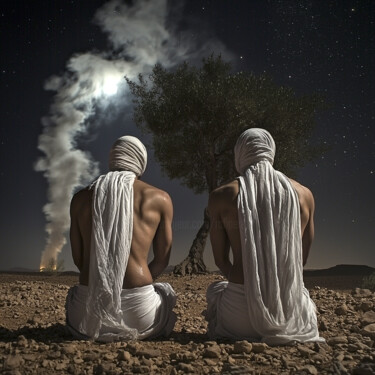 Digital Arts titled "دمشق، سوريا بيروت،…" by Raphael Perez, Original Artwork, AI generated image