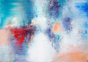Peinture intitulée "abstract  ." par Konstantin Grabowski, Œuvre d'art originale, Huile Monté sur Châssis en bois
