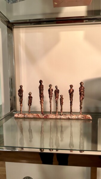 "Sans titre 2" başlıklı Heykel Yannick Léty tarafından, Orijinal sanat, Metaller
