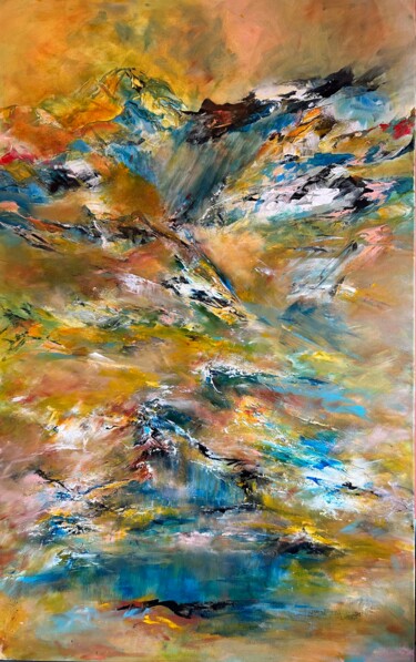 绘画 标题为“Fall Colors” 由Patricia Vimard, 原创艺术品, 丙烯