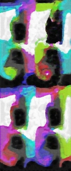 Fotografie getiteld "Plumage Untitled 9" door Azure Jung, Origineel Kunstwerk, Digitale fotografie
