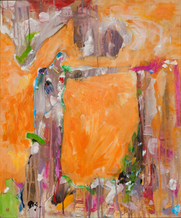 Pintura titulada "San Antonio" por Carlos Navarro, Obra de arte original, Acrílico