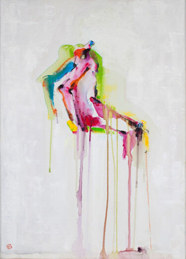 Pintura titulada "Inmóvil-Still" por Carlos Navarro, Obra de arte original, Acrílico