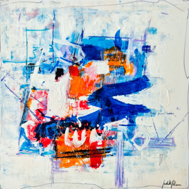 Peinture intitulée "Transmissions" par Judith Galiza, Œuvre d'art originale, Acrylique