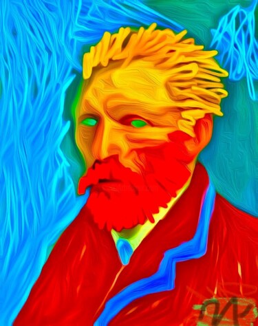 数字艺术 标题为“Art Gogh” 由Maryna Zabora, 原创艺术品, 数字油画