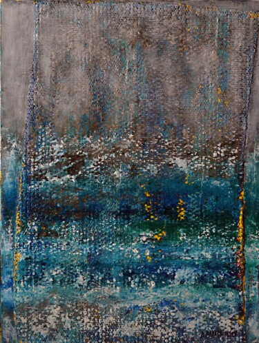 绘画 标题为“WILD SEA” 由Dimitra Papageorgiou, 原创艺术品, 丙烯