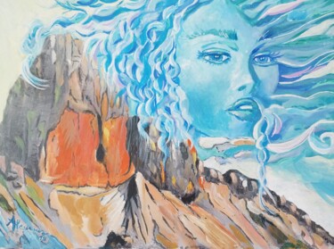 "il cielo sopra le t…" başlıklı Tablo Ale In Art tarafından, Orijinal sanat, Akrilik