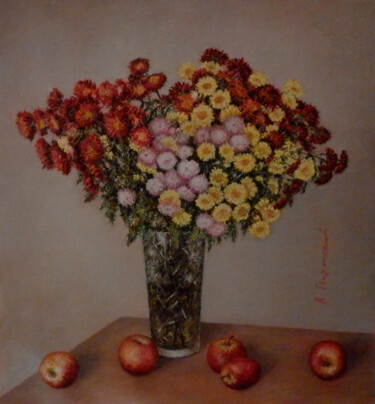绘画 标题为“Autumn bouquet” 由Arkady Paransky, 原创艺术品, 粉彩