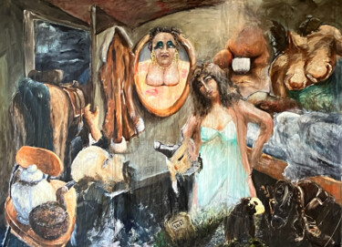 "Songboard for the I…" başlıklı Tablo Filip Callewaert tarafından, Orijinal sanat, Akrilik