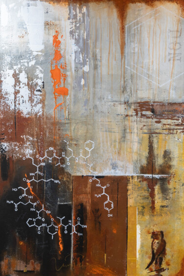 「FORMULA OF JOY」というタイトルの絵画 Ivo Pfeilによって, オリジナルのアートワーク, アクリル