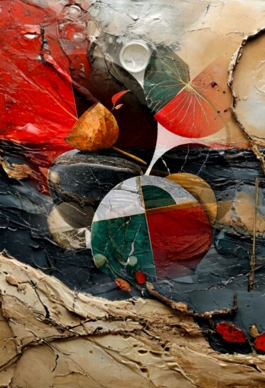 Digital Arts titled "R 01" by Alya Veresk, Original Artwork, Digital Painting