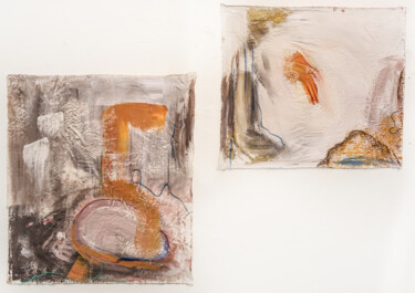 제목이 "depuis là, desdé II"인 미술작품 Gaelle Haubtmann로, 원작, 아크릴