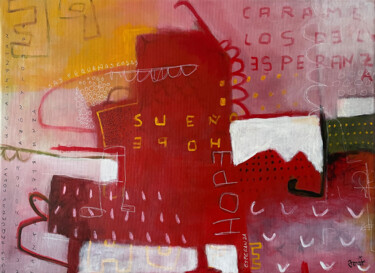 Pintura titulada "Caramelos de la esp…" por David García Rincón, Obra de arte original, Acrílico