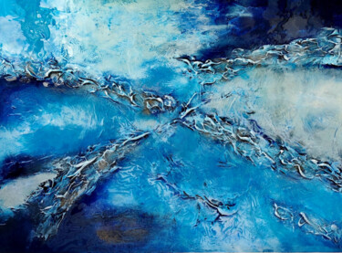 Peinture intitulée "Misty haze of mount…" par Asti Loremar, Œuvre d'art originale, Argile