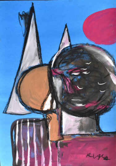 "En route (Object Nu…" başlıklı Resim Roman Lasa tarafından, Orijinal sanat, Pastel