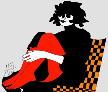 数字艺术 标题为“Solitude” 由Ary, 原创艺术品, 数字油画