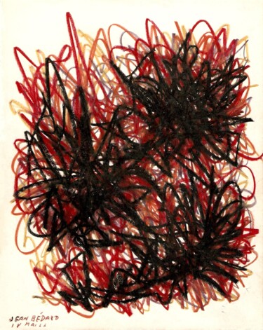 Dessin intitulée "B-927" par Jean-Thomas Bédard, Œuvre d'art originale, Crayon