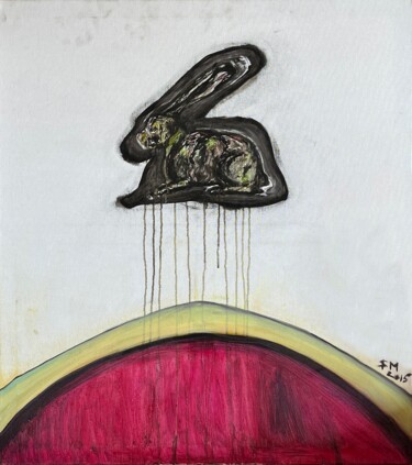 绘画 标题为“Pqu4 / Imprints of…” 由Leni Smoragdova, 原创艺术品, 标记