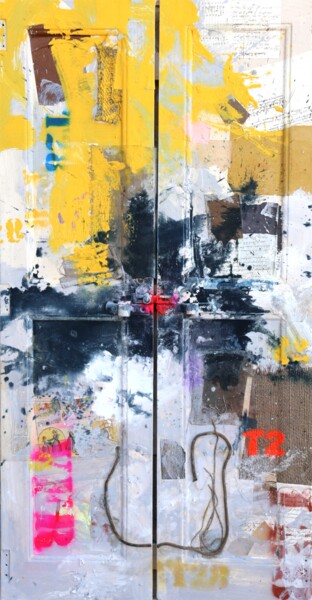 Painting titled "Door" by Renato Giorgio, Original Artwork, Acrylic