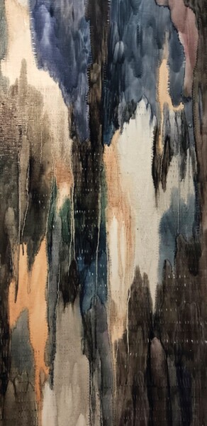 绘画 标题为“2 Abstract landscap…” 由Lada Peletskaya, 原创艺术品, 油 安装在artwork_cat.上