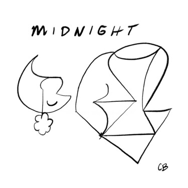 数字艺术 标题为“Midnight” 由Coobin, 原创艺术品, 数字油画