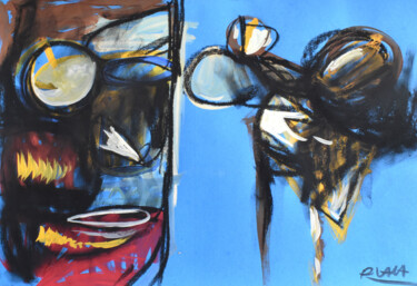 "Icarus (Object Numb…" başlıklı Resim Roman Lasa tarafından, Orijinal sanat, Pastel
