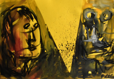 Tekening getiteld "Reflection (Object…" door Roman Lasa, Origineel Kunstwerk, Pastel