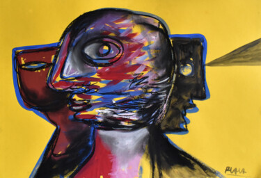 "Where (Object Numbe…" başlıklı Resim Roman Lasa tarafından, Orijinal sanat, Pastel