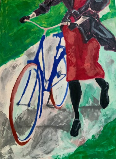 Peinture intitulée "Balade" par Bruno Lebeurrier, Œuvre d'art originale, Acrylique