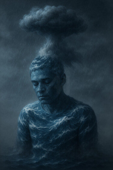 Fotografie getiteld "ÄB—006" door Man Lius, Origineel Kunstwerk, Digitale fotografie Gemonteerd op Aluminium