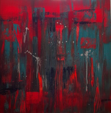Peinture intitulée "Abstractitude" par Lys B., Œuvre d'art originale, Acrylique Monté sur Châssis en bois