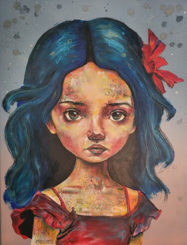 Peinture intitulée "Libérée, délivrée" par Pascal Fairier, Œuvre d'art originale, Acrylique Monté sur Châssis en bois
