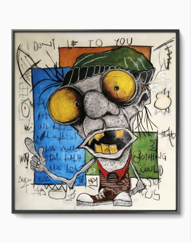 Peinture intitulée "Nothing could stop…" par Brazo, Œuvre d'art originale, Acrylique