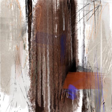 数字艺术 标题为“Осенний блюз 1.” 由Irina Sadykova, 原创艺术品, 丙烯