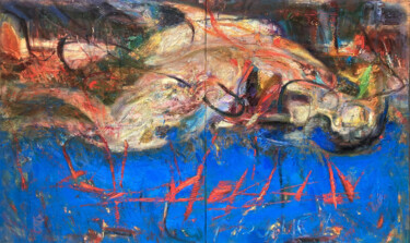 Schilderij getiteld "Martyrdom" door Vitalie Coroban, Origineel Kunstwerk, Olie Gemonteerd op artwork_cat.