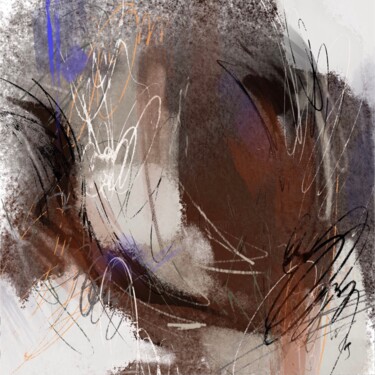 数字艺术 标题为“Осенний блюз 2.” 由Irina Sadykova, 原创艺术品, 丙烯