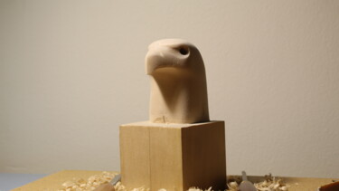 Scultura intitolato "4" da Douglas Okerlund, Opera d'arte originale, Legno