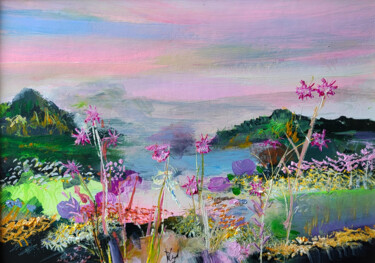 "Un spectacle à pens…" başlıklı Tablo Muriel Cayet tarafından, Orijinal sanat, Akrilik