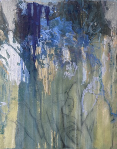 Unseen Voices Pittura intitolato "Unseen Voices" da Gela Mikava, Opera d'arte originale, Acrilico