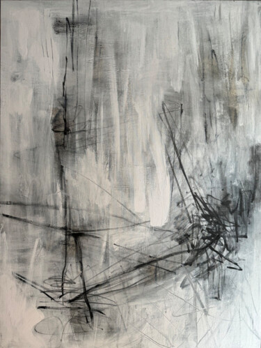 绘画 标题为“Urban Geometry” 由Anastasiia Krykun, 原创艺术品, 丙烯 安装在木质担架架上