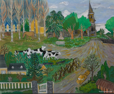 제목이 "landscape of the st…"인 미술작품 Seon Young Park로, 원작, 아크릴
