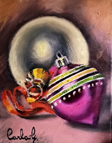 Due Gingle Bells 「Due Gingle Bells」というタイトルの絵画 Carla Gaglianoによって, オリジナルのアートワーク, オイル