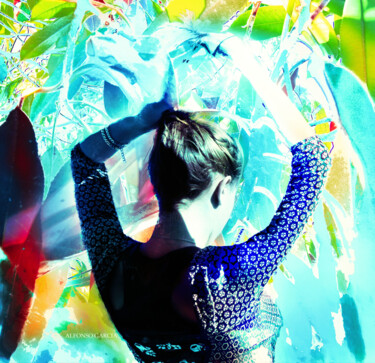 Digital Arts titled "Coqueta" by Alfonso García, Original Artwork, Digital Photography