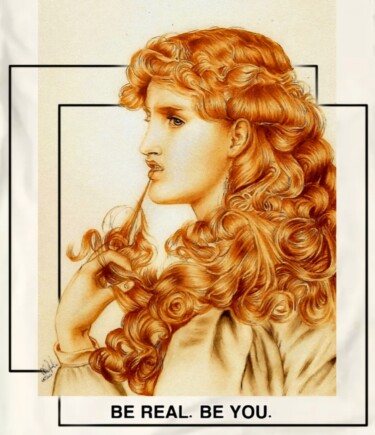 Digital Arts titled "Modern Proud Maisie" by Carla Gagliano, Original Artwork, Digital Print