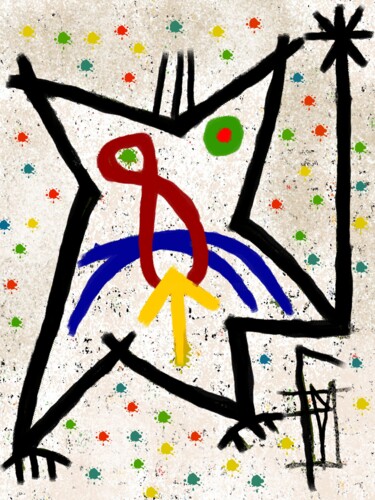 数字艺术 标题为“abschat” 由Franck Vidal, 原创艺术品, 数字油画