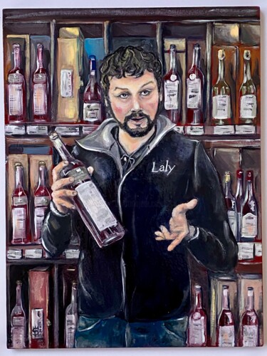 绘画 标题为“Sommelier” 由Vladimir Shir, 原创艺术品, 油