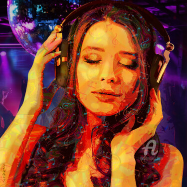 Rhythm of the Soul Arte digitale intitolato "Rhythm of the Soul" da Sonaly Gandhi, Opera d'arte originale, Lavoro digitale 2D