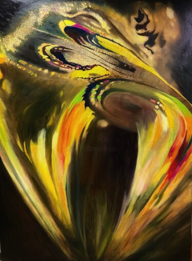 Spiral of time #2 Painting titled "Spiral of time #2" by Gulshat Sobgayda, Original Artwork, Oil